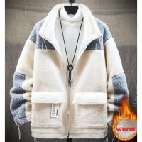 남성자켓 남성 양털 재킷 가을 겨울 새로운 따뜻한 Streetwear 컴포트 남자면자켓