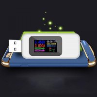 USB OLED 전류 전압 테스트 미터 전력 용량 측정 가정용 테스터 전기용 정확한 계측기