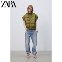 ZARA 자라패딩조끼 겨울 캐주얼 후드 조끼패딩