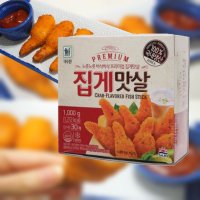 대림선 집게다리튀김 1kg 꽃게 프리미엄 냉동 맛살 가정용 간식 업소용 술안주 연육 겉바속촉