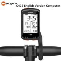 심박계 Magene C406 내비게이션 컴퓨터 도로 자전거 GPS 방수 블루투스 MTB AMT 케이던스 S3 H64 심박수