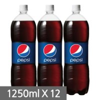 롯데칠성음료 펩시콜라 칠성사이다 업소용 1.25L 12페트 500ml - 롯데칠성