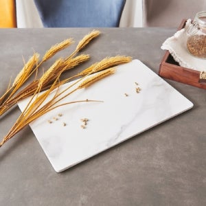 보니애가구 비앙코 칼라카타 포셀린 세라믹 도마 향균도마 위생 플레이팅 도마