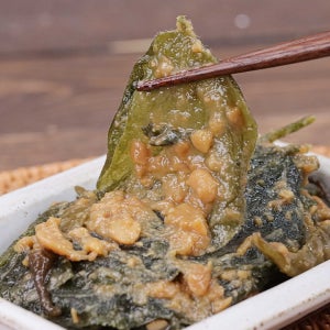 향긋하면서 구수~한 된장콩잎장아찌