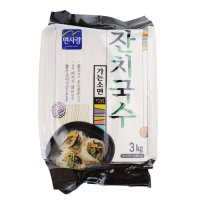 면사랑 면사랑잔치국수 소면 3kg 면사랑-3개