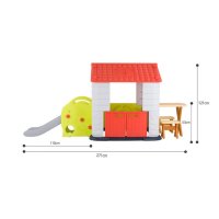 아기놀이집 미끄럼틀 책상 의자 풀세트 아이놀이집 유아하우스