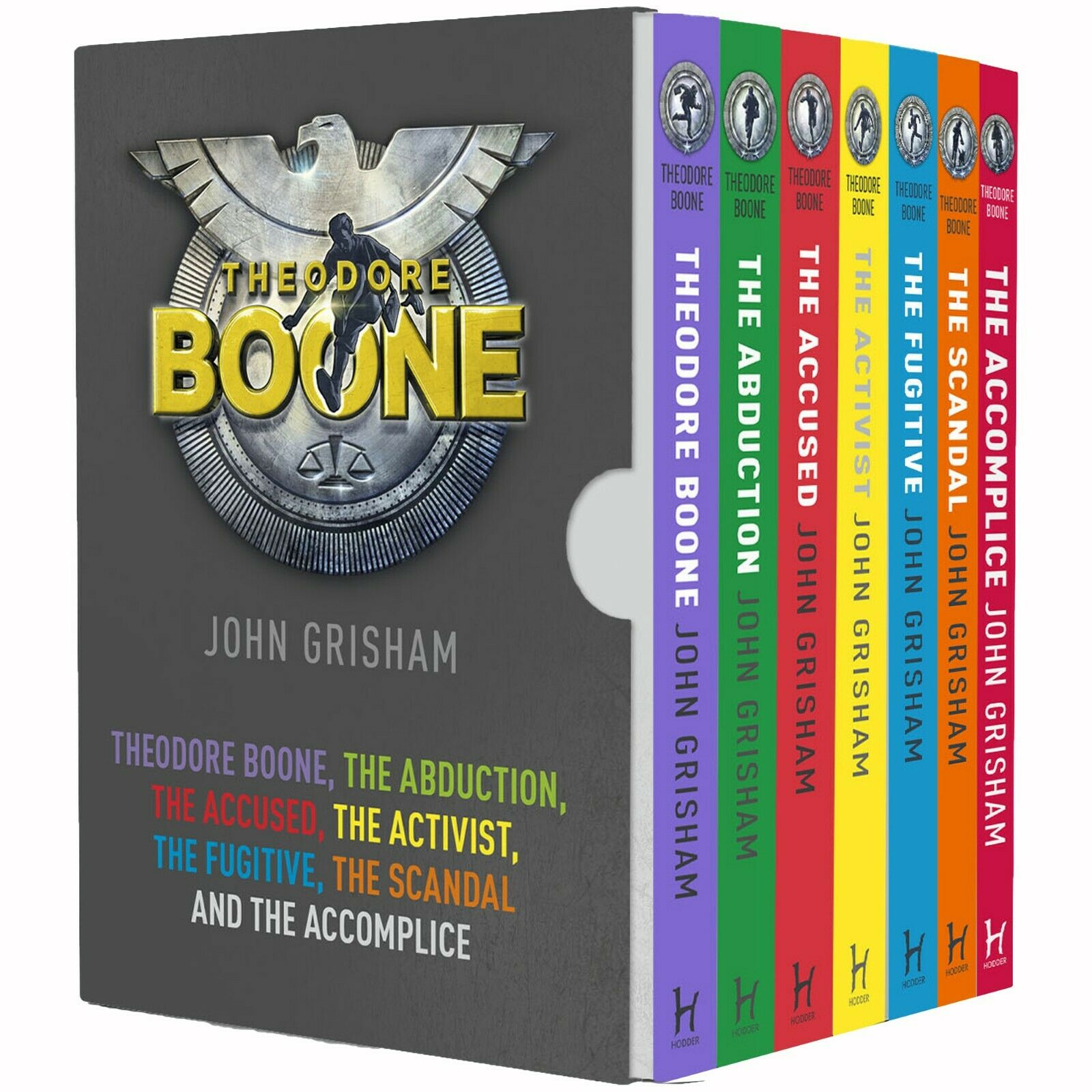 Theodore Boone Series Books 1-7 Collection Box Set