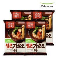 풀무원 풀무원 얼큰 가쓰오우동 2인분 x 4봉