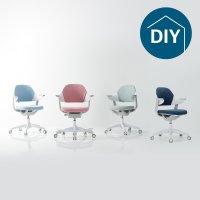 리바트 리바트 그로잉 학생 의자 인조가죽형 DIY