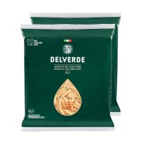 Delverde 델베르데 듀럼밀 펜네 리가테 파스타 면 대용량 3kg 2팩 2개