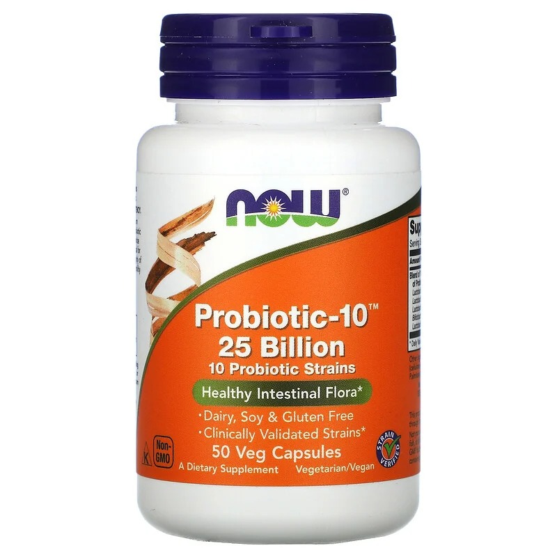 <b>나우푸드</b> 프로바이오틱-10 유산균 250억 50캡슐