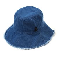 Side Thunder Denim Vintage Over Bucket Hat 오버버킷햇