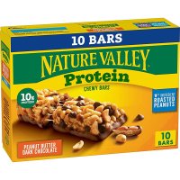 네이쳐밸리 Nature Valley 단백질 그래놀라 바 땅콩 버터 다크 초콜릿 10개입