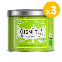 쿠스미티 Kusmi Tea 쿠스미 티 그린 진저 레몬 티 차 100g 3팩