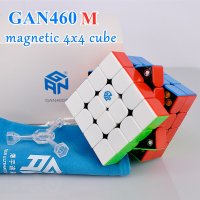 M 4x4 마그네틱 매직 큐브 GAN 460 스피드 퍼즐 불안을 위한 피젯 장난감 GAN-460