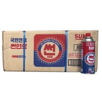 썬(부탄가스) 썬연료 난로 히터 버너 사계절 이소 부탄가스 220g 1BOX(28개)