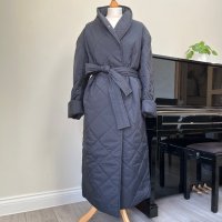 아르켓 퀼티드 숄 카라 코트 ARKET QUILTED SHAWL COLLAT COAT 1016222-001