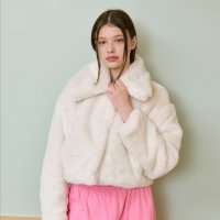 CROP FUR JACKET