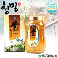 양봉농협 등급있는 청밀 아카시아꿀 2kg HACCP인증