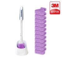 3M 크린스틱 베이킹소다 변기청소 핸들 캐디 리필12입