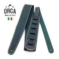 오르카 기타가죽스트랩 스티치 다크그린 ORCA Made in Italy