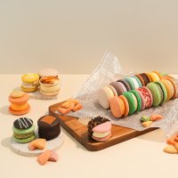 디저트딜리버리 macaron 마카롱 뚱카롱 4구 5구 선물세트 디저트딜리버리