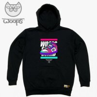 돌도리 돌돌 WOOPS HOODY 105 스케이트보드 고양이 웁스 캐릭터 후드티 후디 WOOPS HOODY 105g