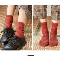 SOCKS 여성 무압박 골지 중목 조리원 양말 10켤레