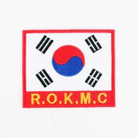 태극기약장 ROKMC 해병대 벨크로 패치 와펜