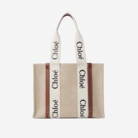 끌로에 우디 미디움 토트백 Chloe Woody Medium Tote Bag