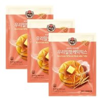 CJ제일제당 CJ 우리밀핫케익믹스500g X3개