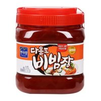 면사랑 쫄면장2kg 다용도비빔장 면사랑