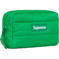 슈프림 푸퍼 파우치 그린 Supreme Puffer Pouch FW22