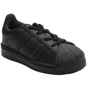 아디다스 아동용 슈퍼스타 EL I 스니커즈 FU7716  CBLACK + CBLACK + CBLACK  140