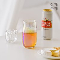 삼미수저 오로라 홀로그램 글라스 맥주잔 B1