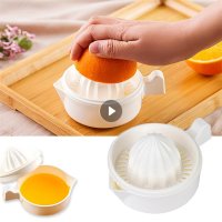 Plastic Lemon Squeezer Manual Portable Citrus Juicer Kitchen Tools Multifunction Fruit Juicer