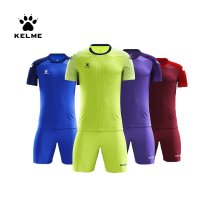 KELME 커스텀 남성용 축구 유니폼 축구 유니폼 운동복 반팔 저지 축구 반바지 3801095