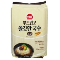 해표 쫄깃한 국수 소면 3kg x 4개 한박스