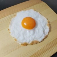 계란 후라이 모형 달걀 프라이 모형 음식 데코 장식