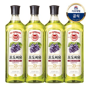 CJ 백설 포도씨유 900ML