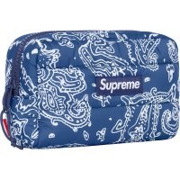 슈프림 푸퍼 파우치 페이즐리 Supreme Puffer Pouch FW22