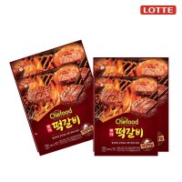 롯데 쉐푸드 떡갈비 495 135g 10개