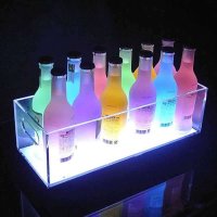 맥주 아이스 버킷 대용량 led 칠러 칵테일바 아크릴