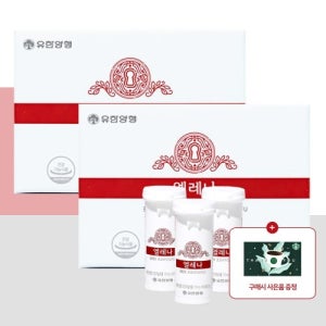 질건강 유산균 엘레나 프로바이오틱스 90캡+스벅쿠폰+비타민