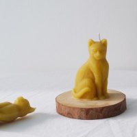 Honey Bees Candle 고양이 밀랍초