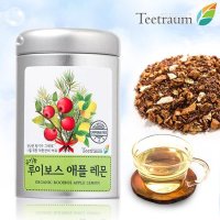 teetraum 유기농 루이보스 애플레몬 50g 캔