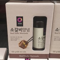 청정원 소갈비 양념 500g x 2입