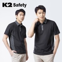 K2 반팔티셔츠 근무복 춘하복 카라넥 단체복 PM-S200