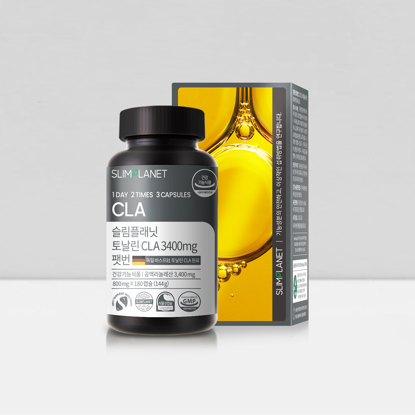 <b>슬림플래닛</b> 토날린 CLA 3400mg 팻번 / <b>공액리놀레산</b>