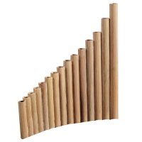 Pan Flute 15 Pipes Natural Bamboo Wind Instrument Panpipe G Key Panpipe Handmade Woodwind Instrument